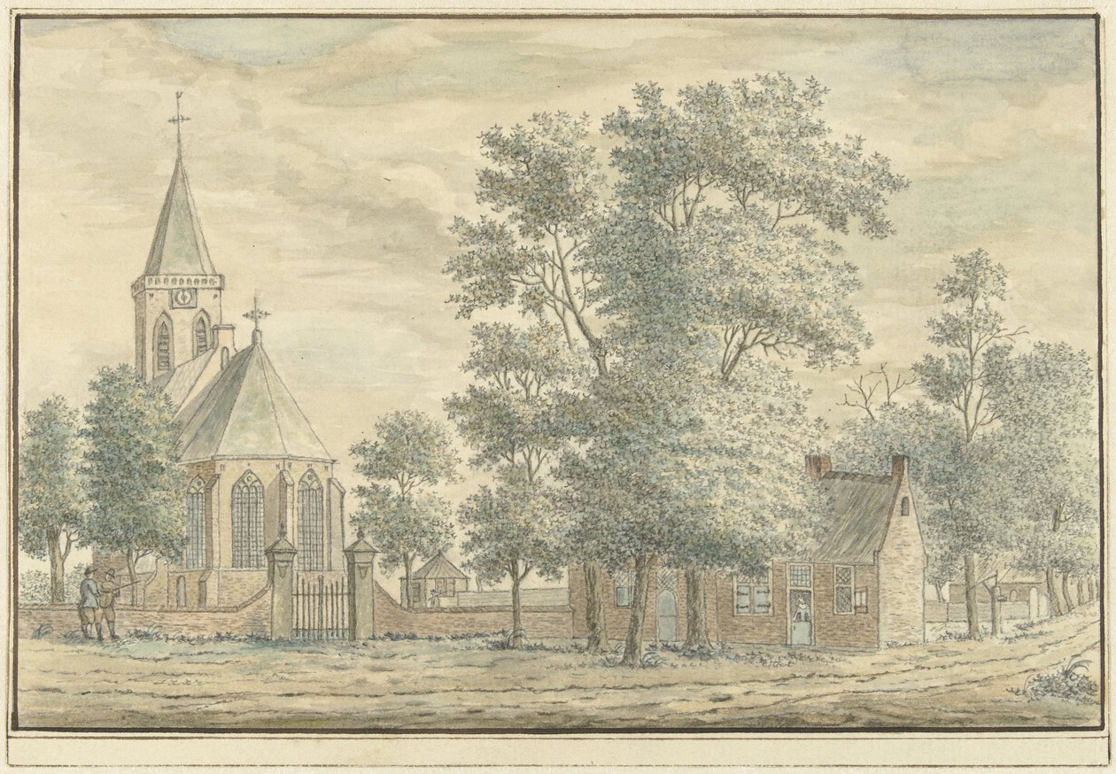 Hilversum'daki yüz by A. Masurel