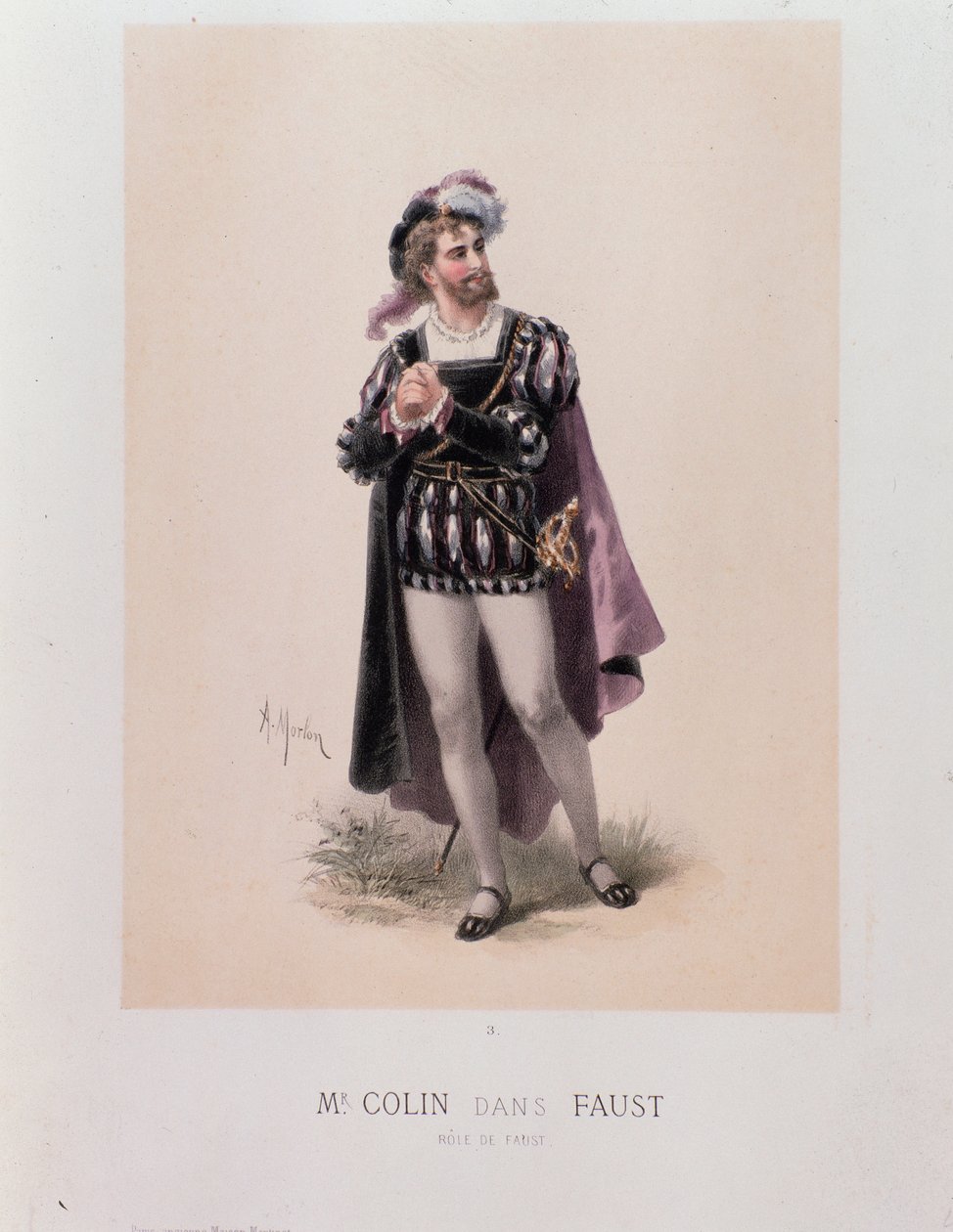 Mösyö Colin, Faust rolünde, Charles Gounod