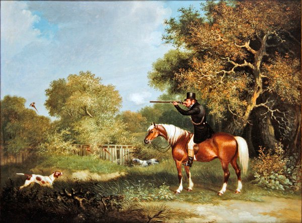 Sülün çekimi (tuval üzerine yağlı boya) by A. S. Boult