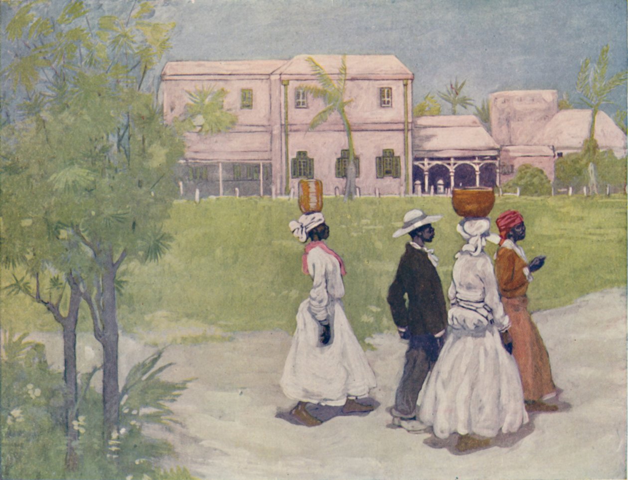 Siyah İşe Gidiyor, Barbados, 1916 by A. S. Forrest