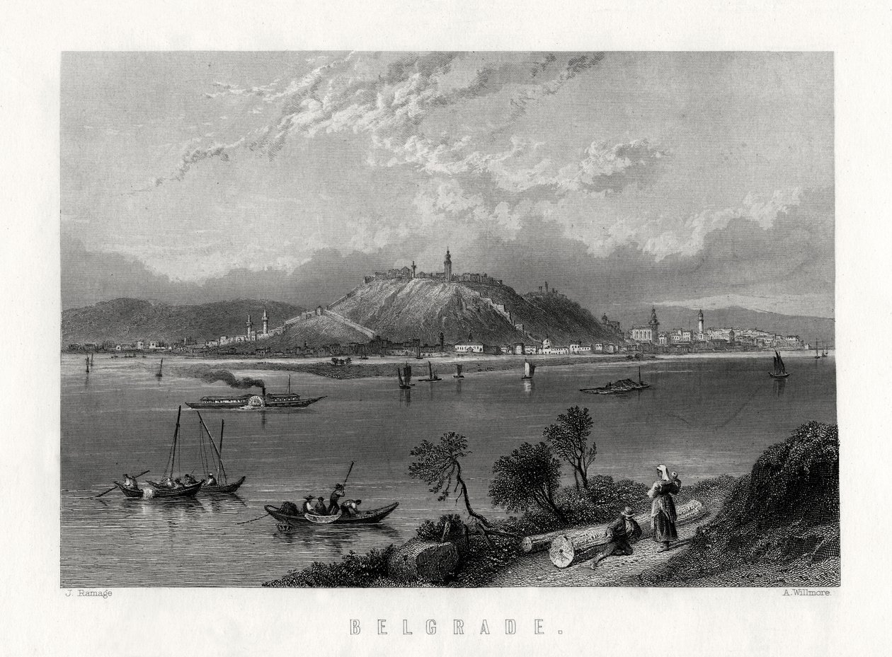 Belgrad, 1883 by A. Willmore