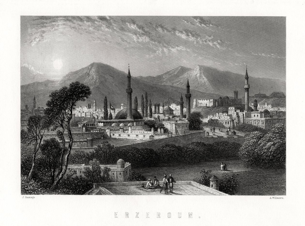Erzurum, Turkey, 1883 by A. Willmore