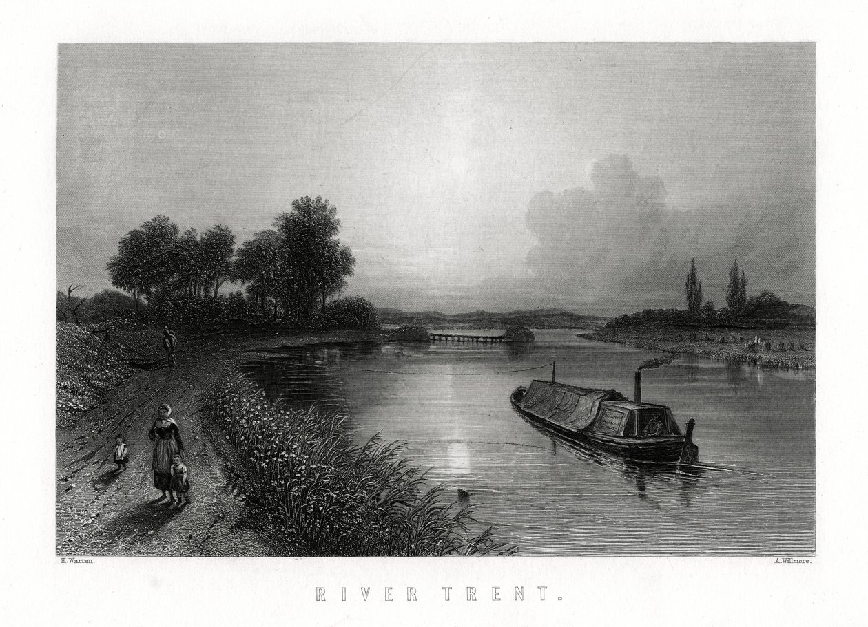 Trent Nehri, İngiltere, 1883. by A. Willmore