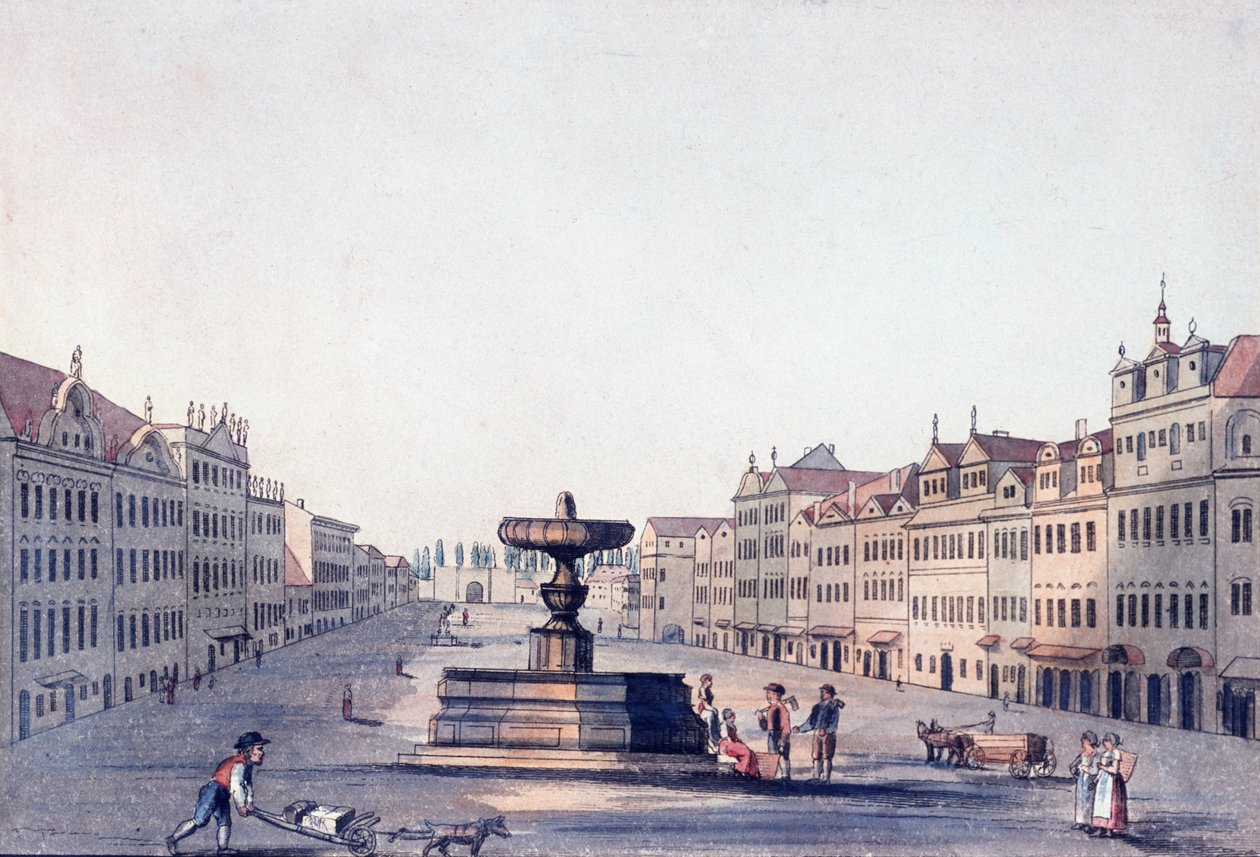 At Pazarı, c.1810 by A. and Berka, Johann Gustav