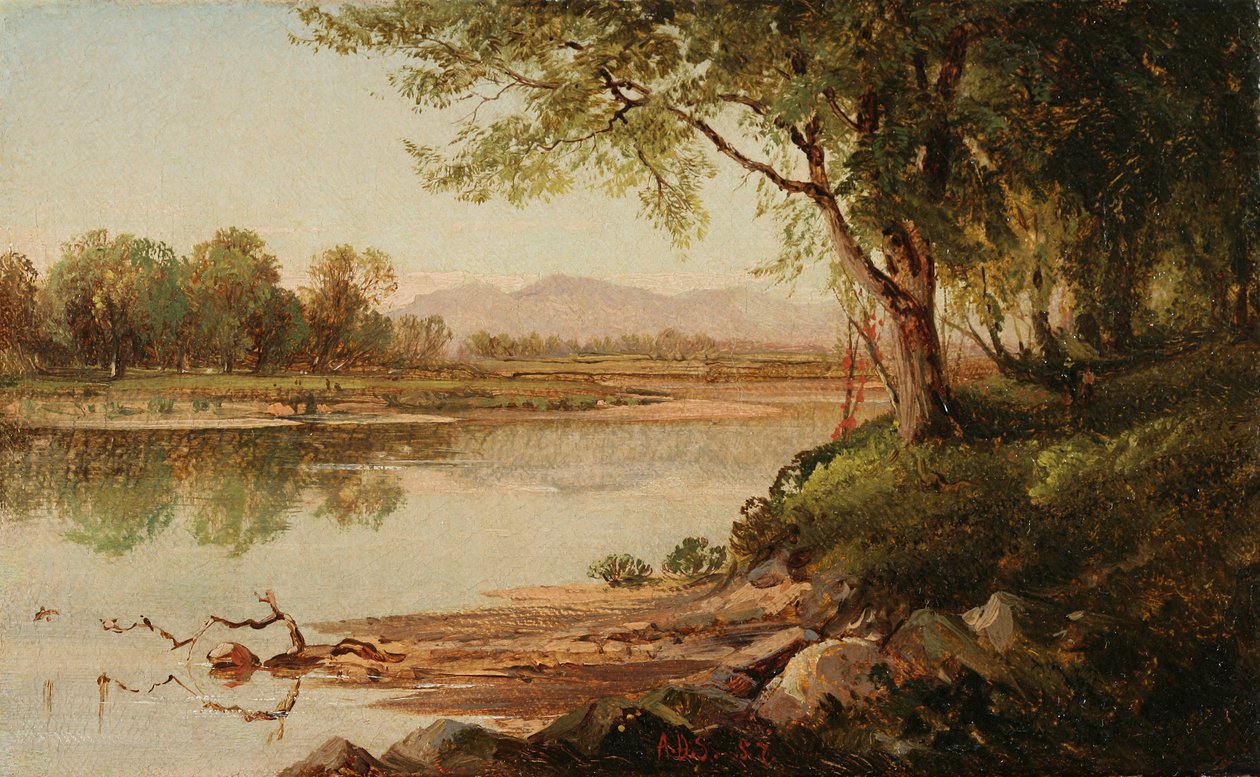 Saco boyunca, 1857 by Aaron Draper Shattuck