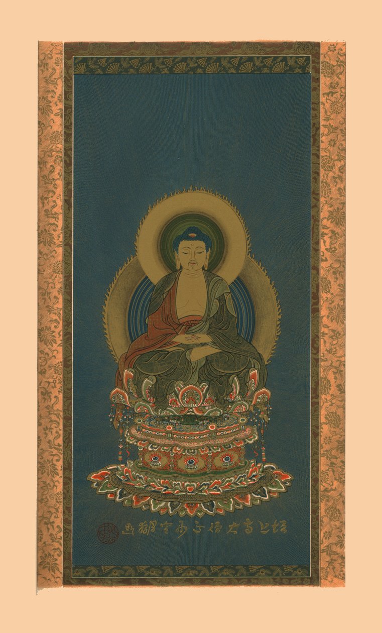 Amitabha, 19. yüzyılın başları, 1886. by Abbot of Zojoji