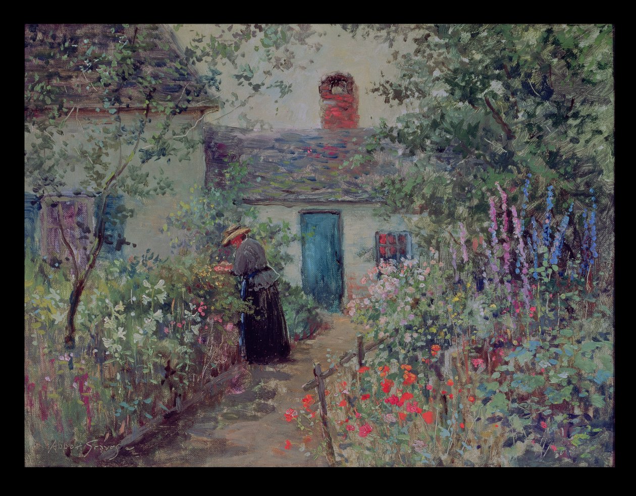 Çiçek Bahçesi, 1900 dolayları by Abbott Fuller Graves