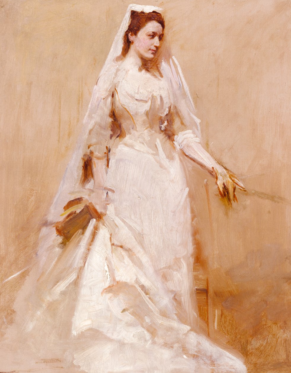 Bir Gelin, yaklaşık 1895. by Abbott Handerson Thayer