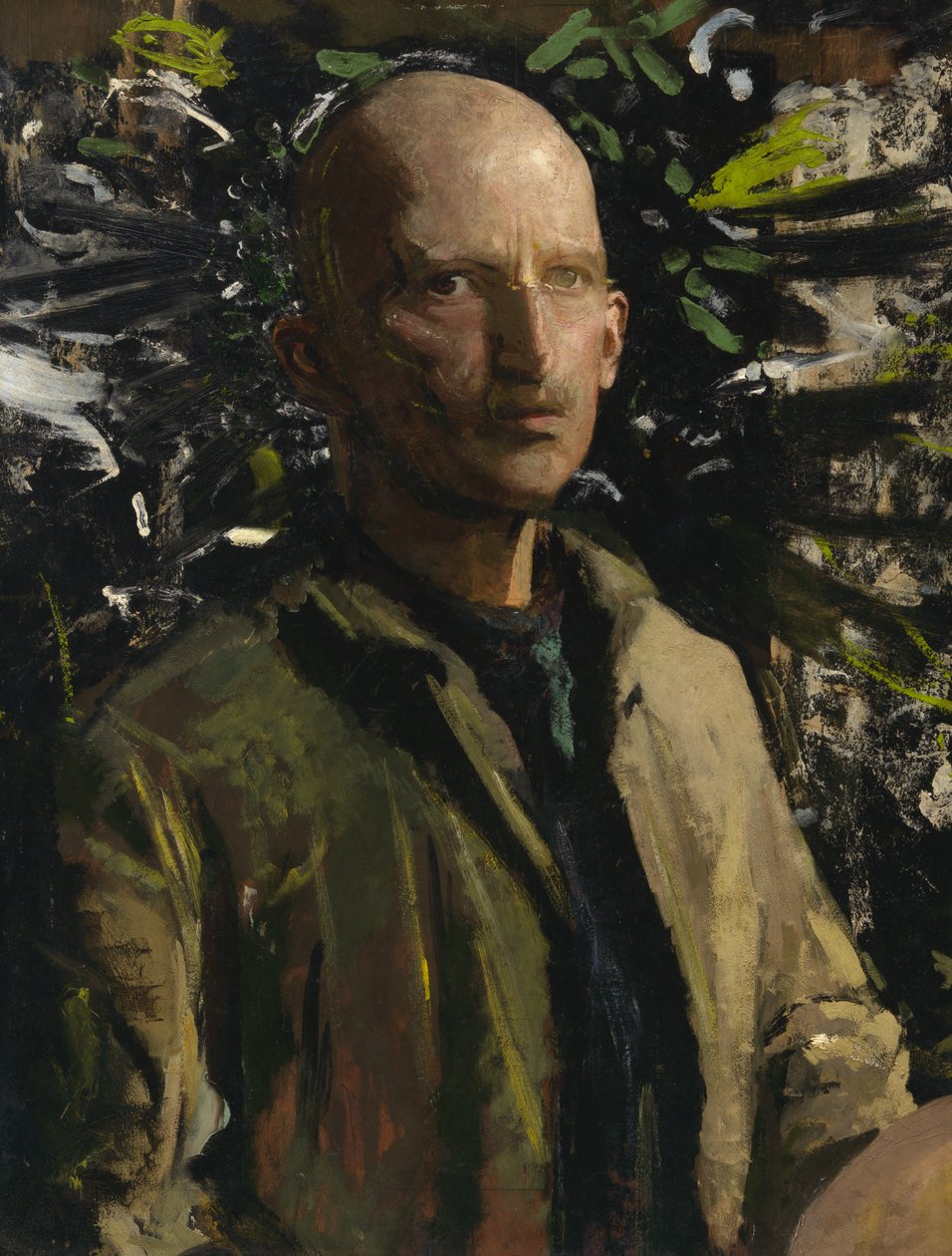 Abbott Handerson Thayer, Otoportre, 1920. by Abbott Handerson Thayer