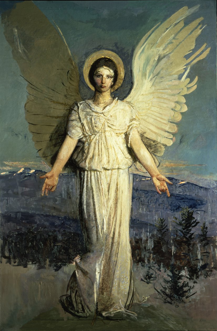 Monadnock Meleği, 1920-21 by Abbott Handerson Thayer