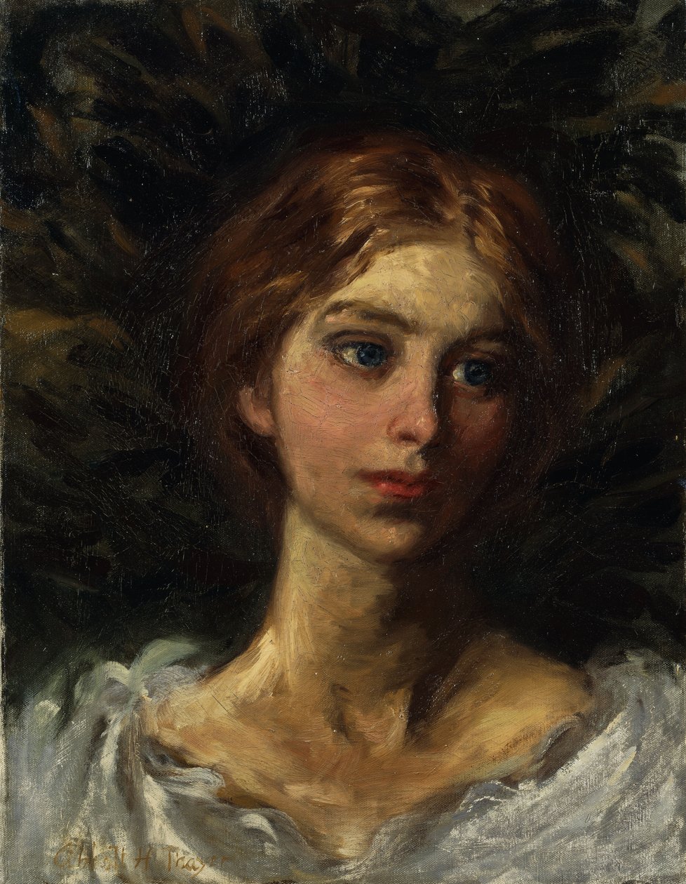 Bir Kızın Portresi, by Abbott Handerson Thayer