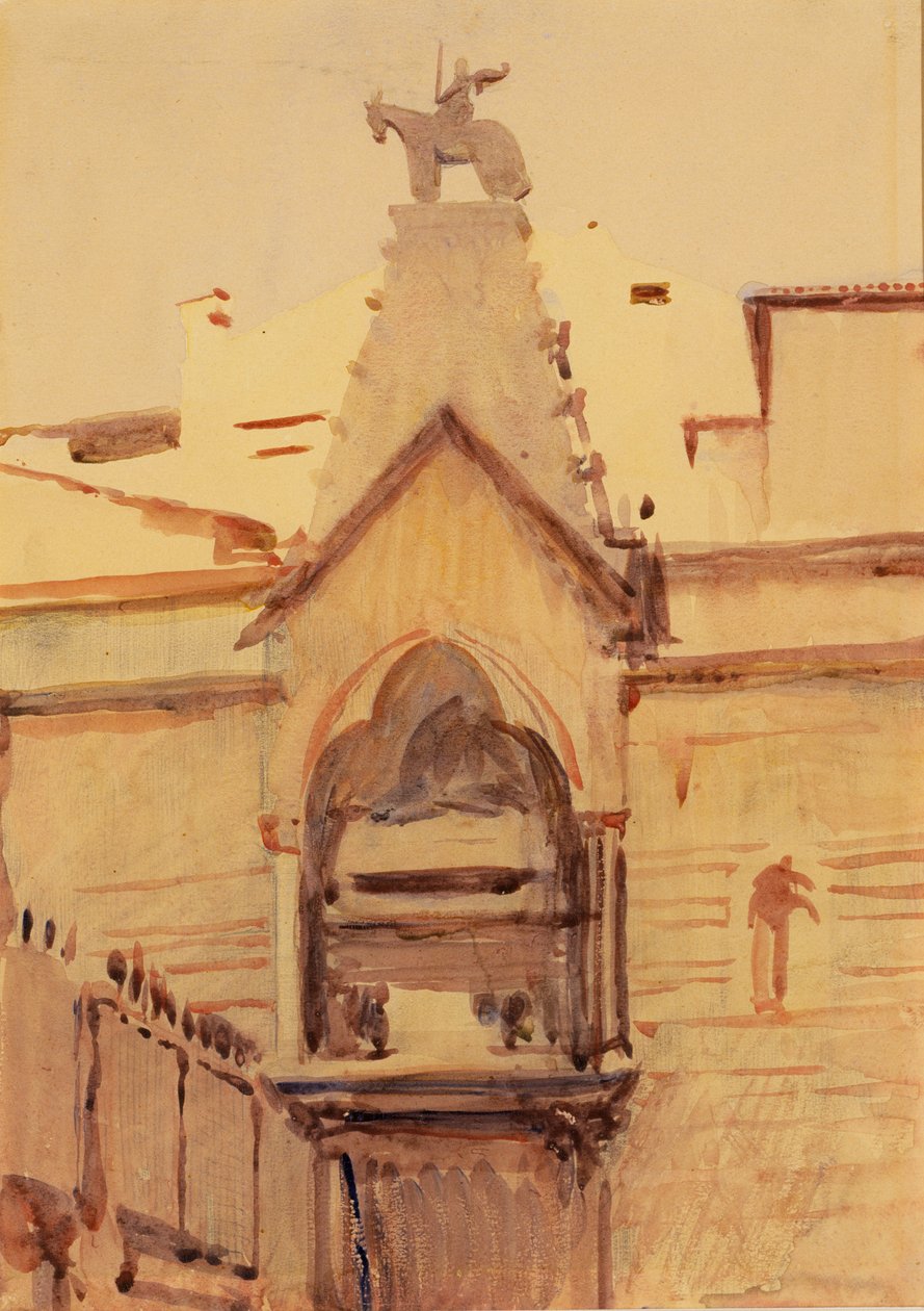 Verona Mezarı, n.d. by Abbott Handerson Thayer