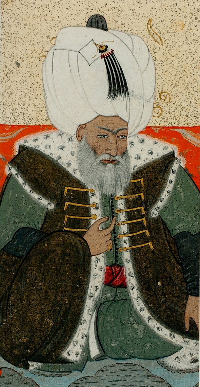 II. Bayezid, Osmanlı İmparatorluğu Sultanı, c. 1710 by Abdulcelil Levni