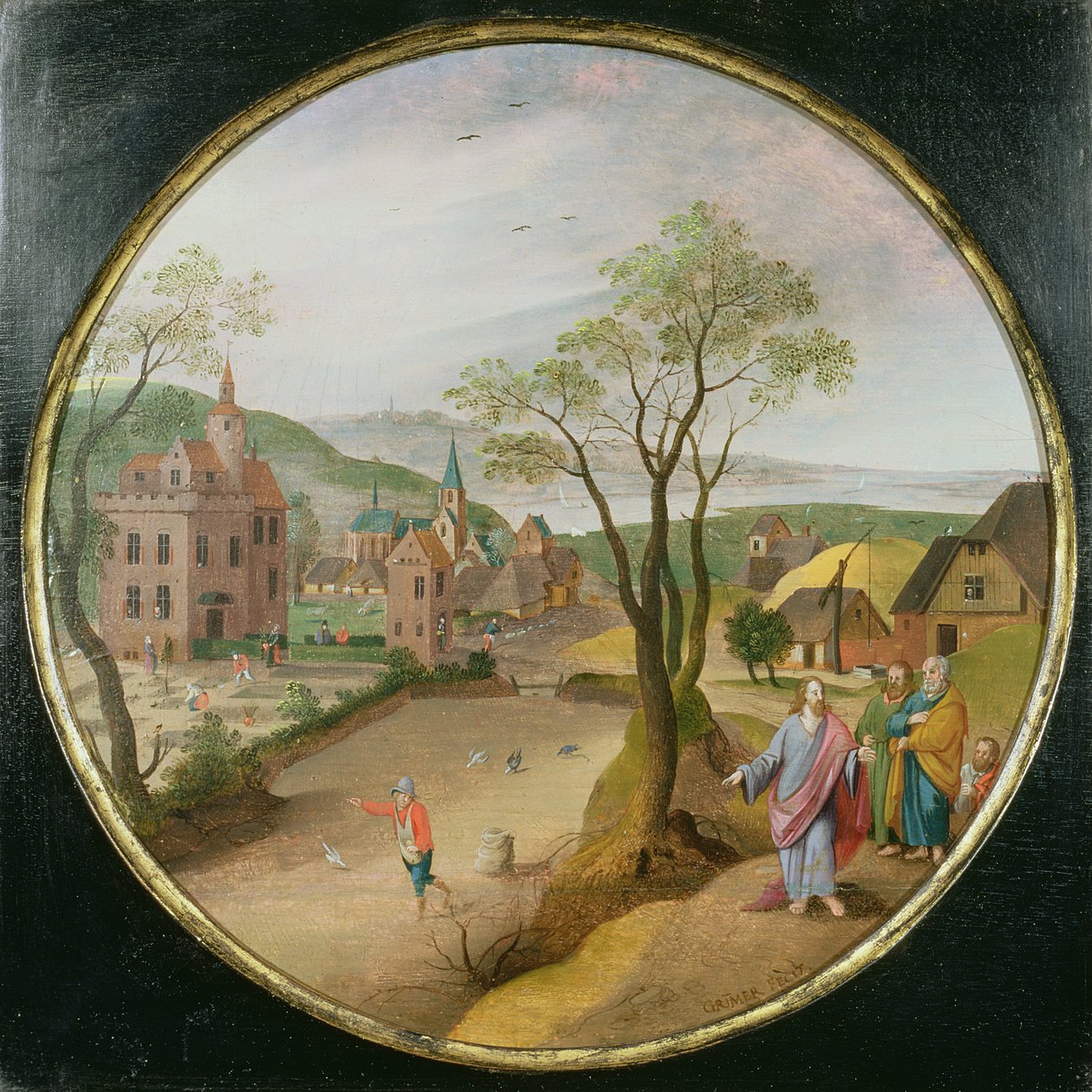 The Parable of the Sower (April or September)  by Abel Grimer