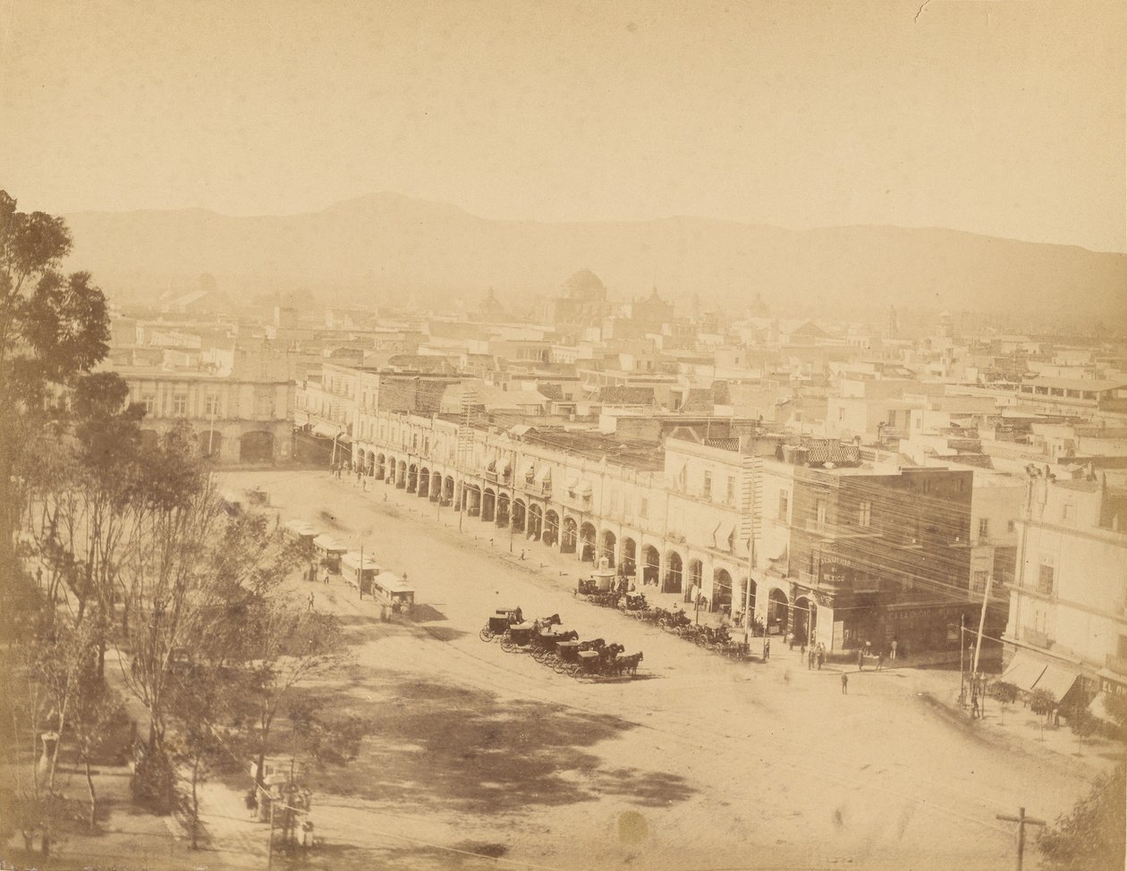 Meksika manzaraları. Meksika, Mercaderes Portal. by Abel Briquet
