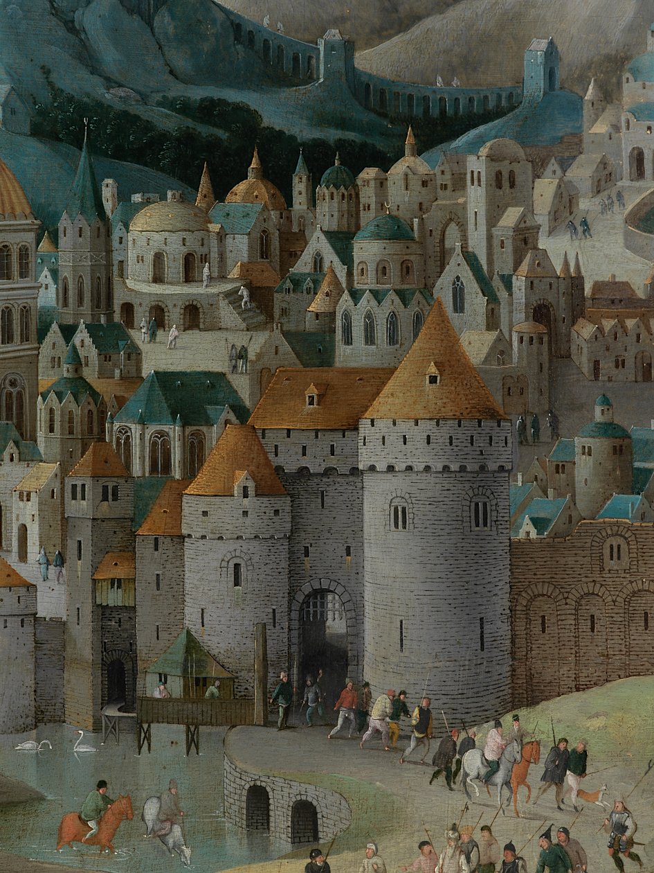 Haç Taşıyan İsa Detayı by Abel Grimmer or Grimer