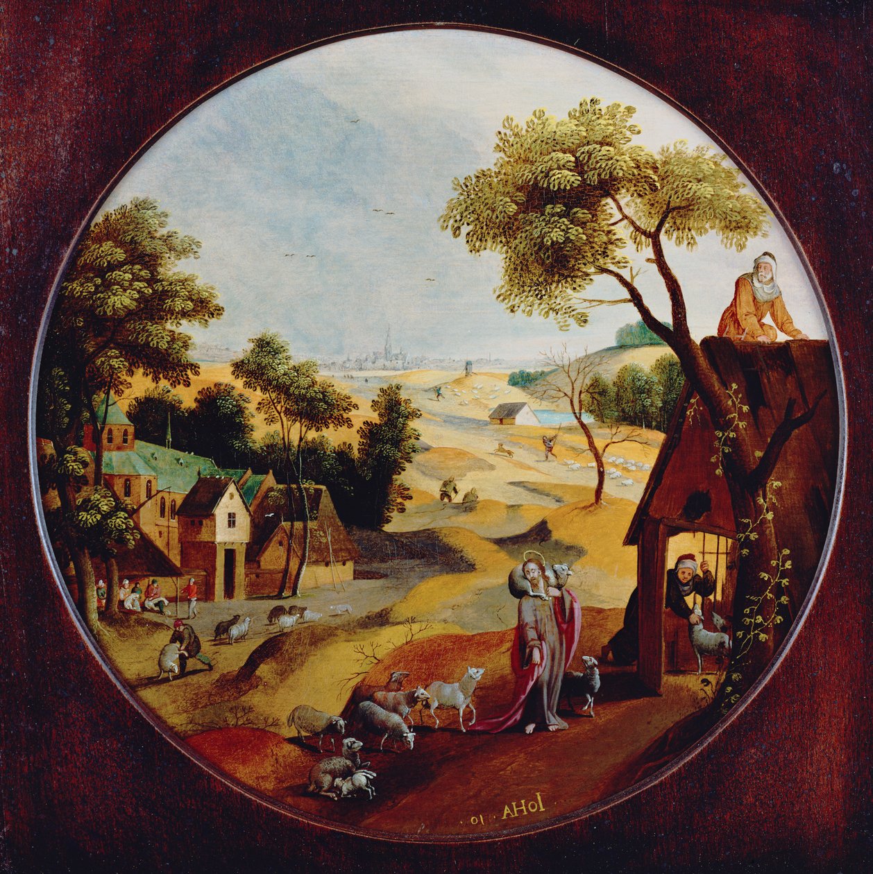 Bilinmeyen resim by Abel Grimmer or Grimer