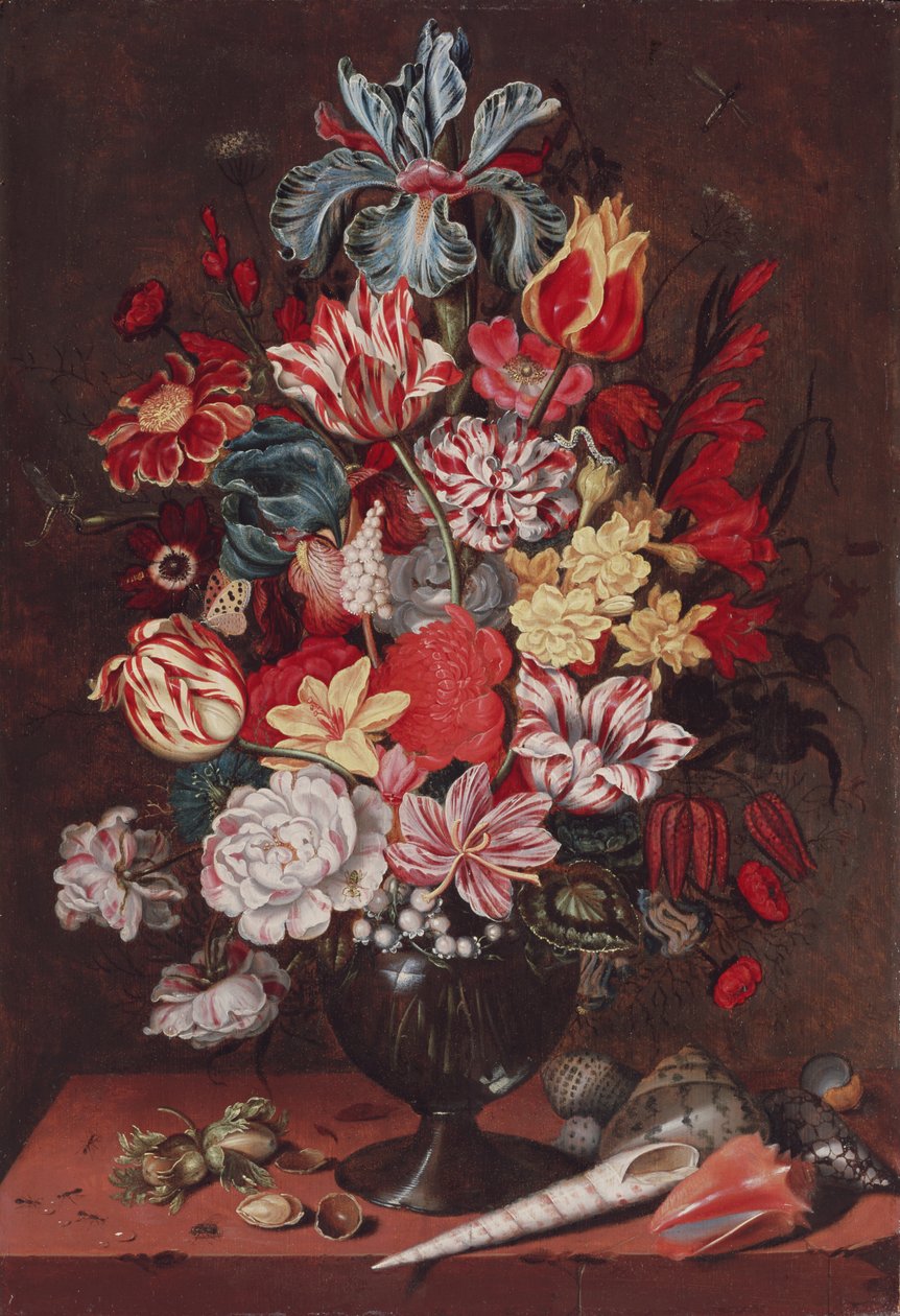 Çiçeklerle Natürmort, 1634 by Abraham Bosschaert
