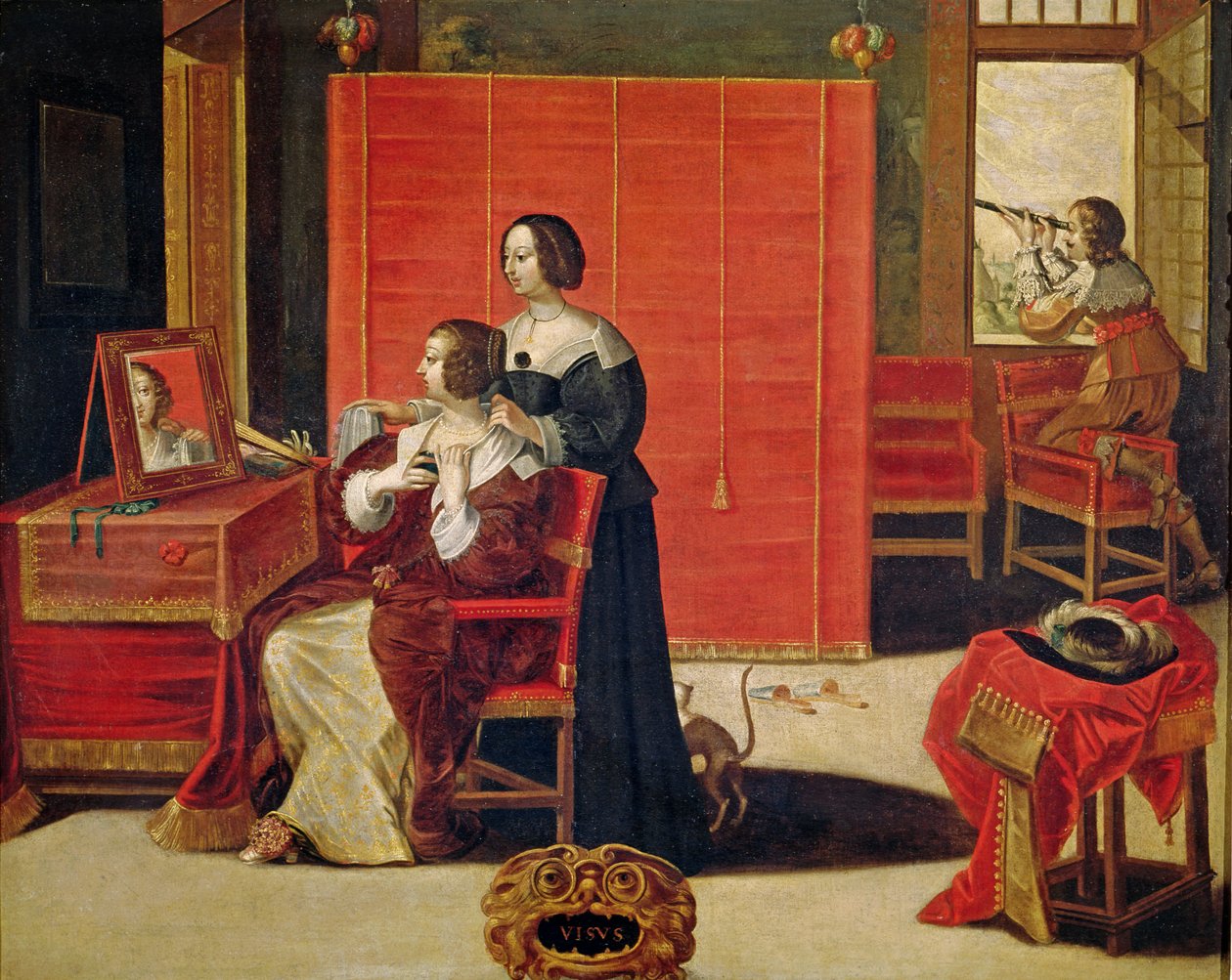 Beş Duyu - Görme by Abraham Bosse