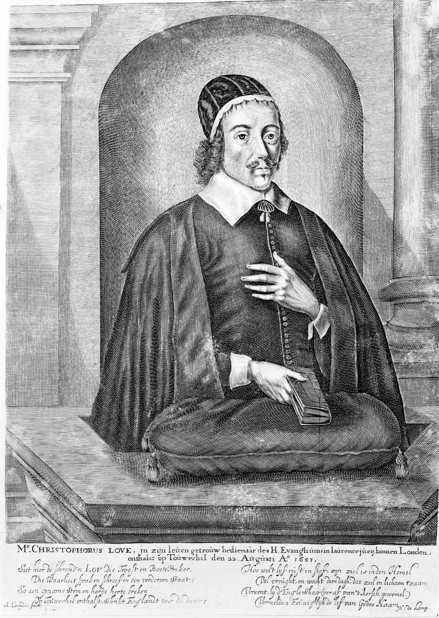 Christopher Love, c.1651 by Abraham Conradus