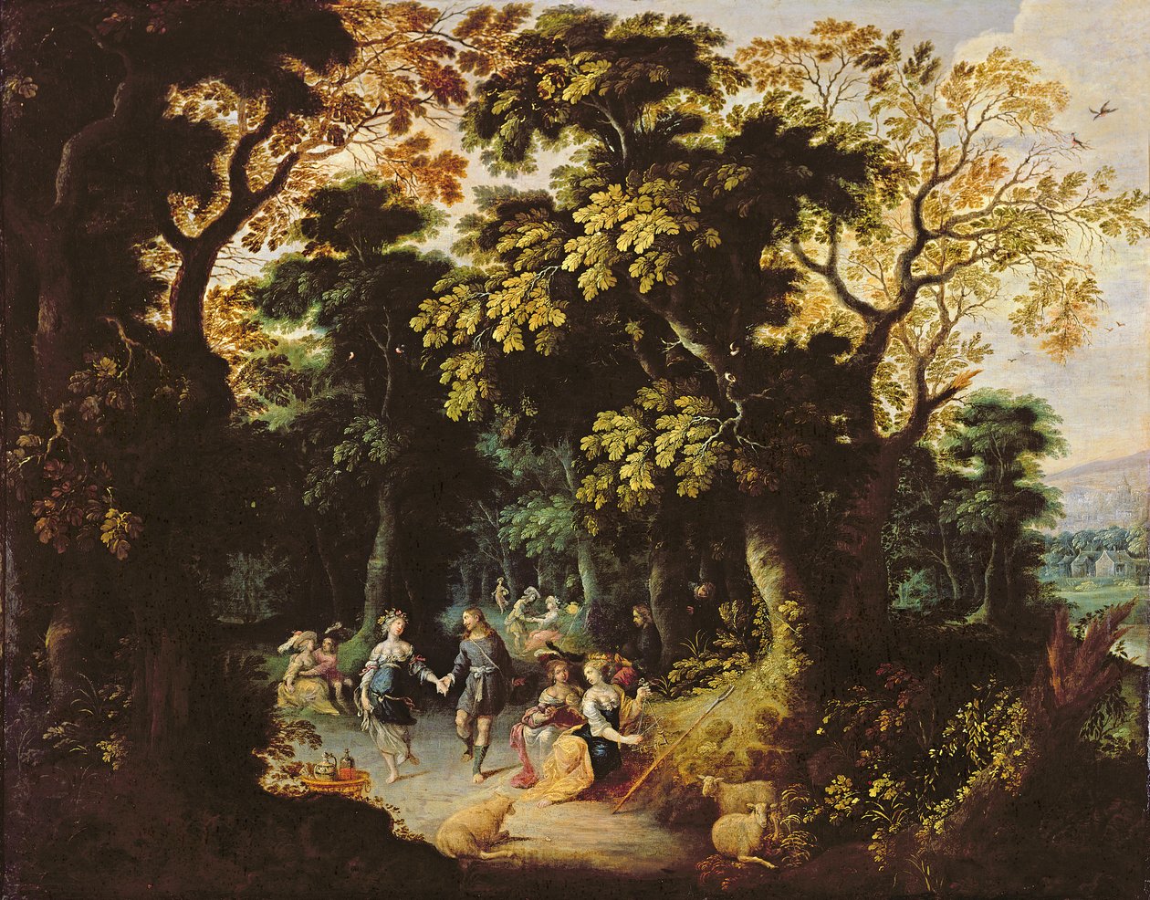 Ormandaki Dans by Abraham Govaerts