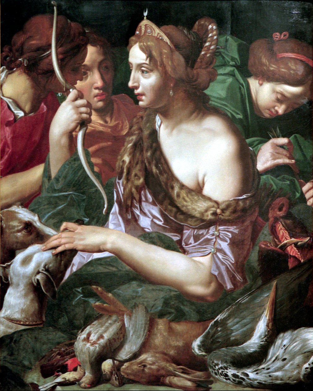 Kovalamacadan Sonra Diana, c.1618 by Abraham Jannsens
