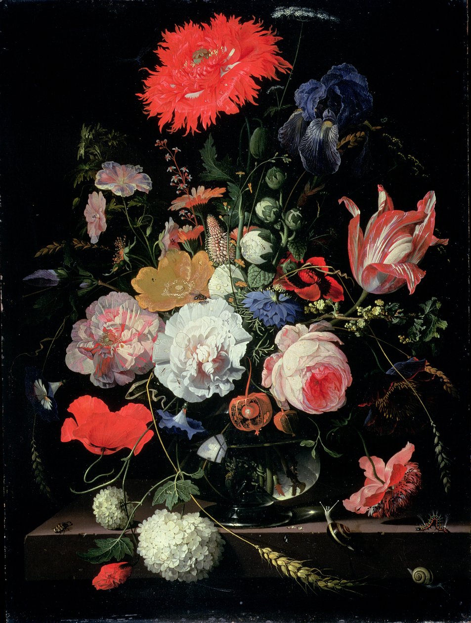 Çiçek resmi by Abraham Mignon