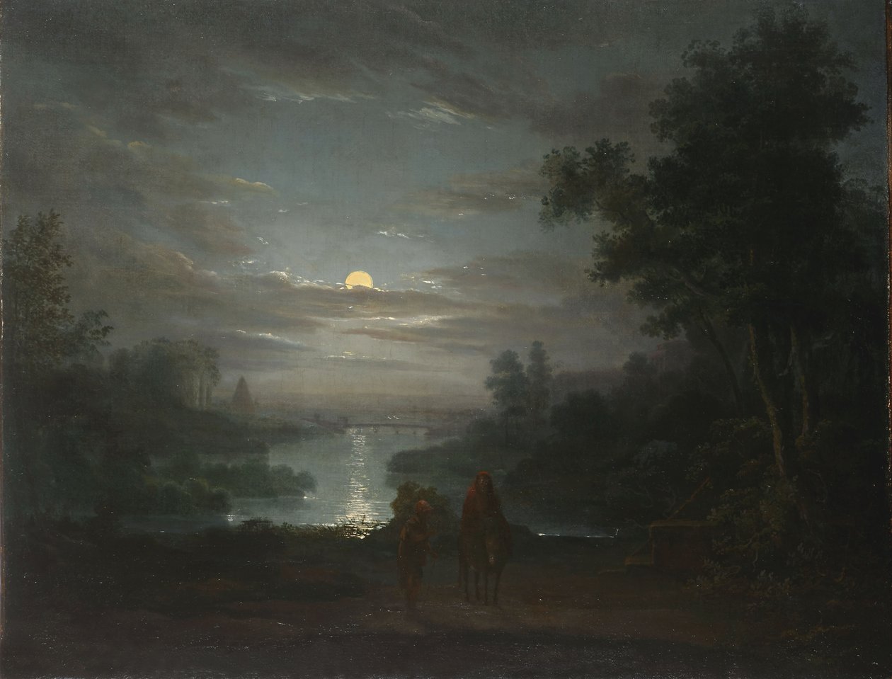 Mısır Uçuşunda Dinlenme by Abraham Pether