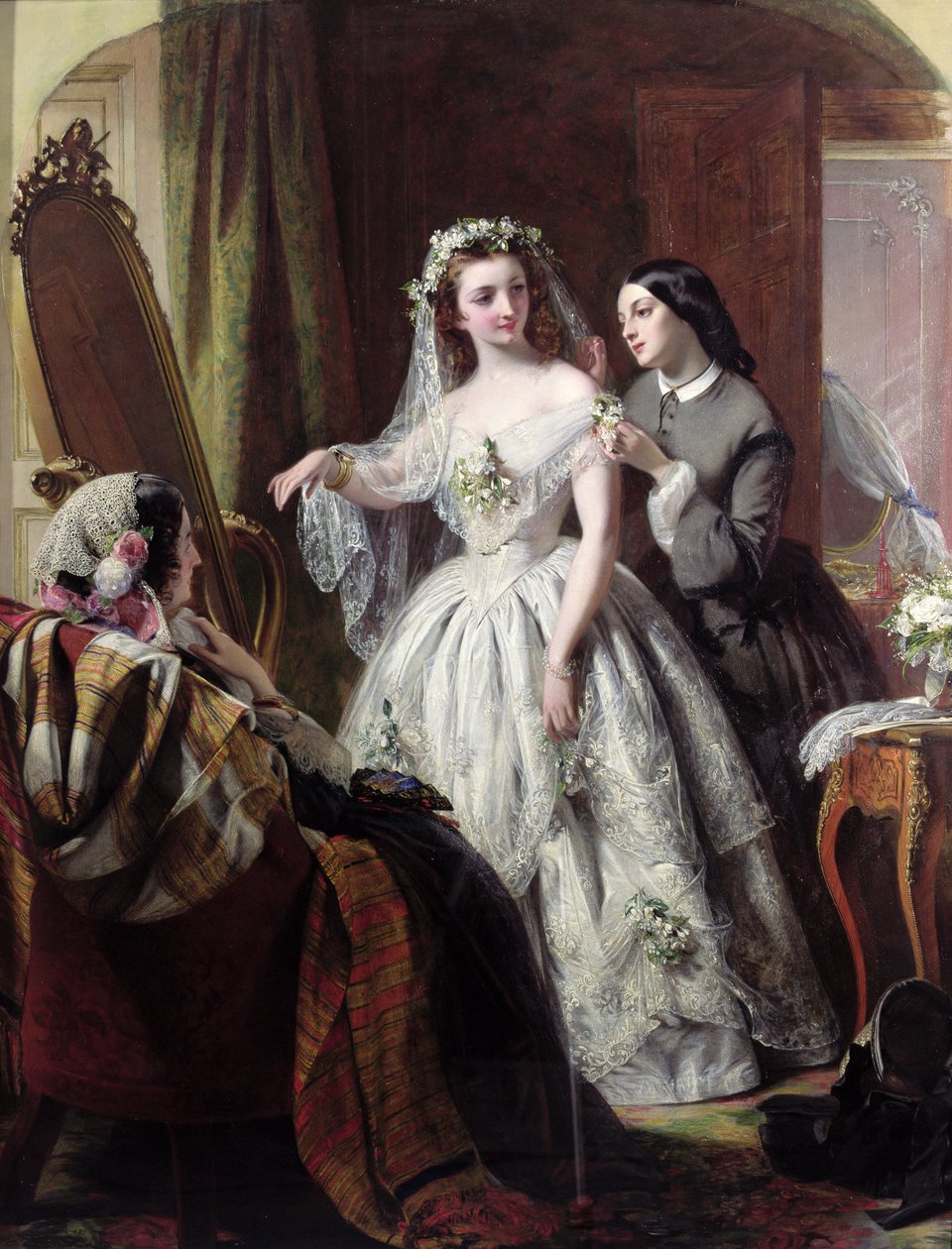 Gelin, 1856 (ayrıca bkz. 112995) by Abraham Solomon