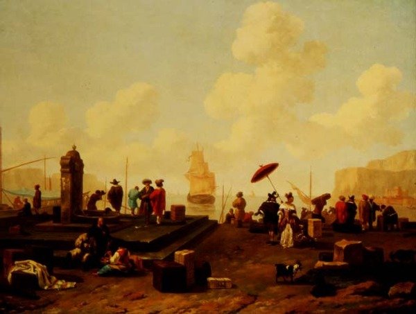 deniz kıyısı by Abraham Jansz Begeyn