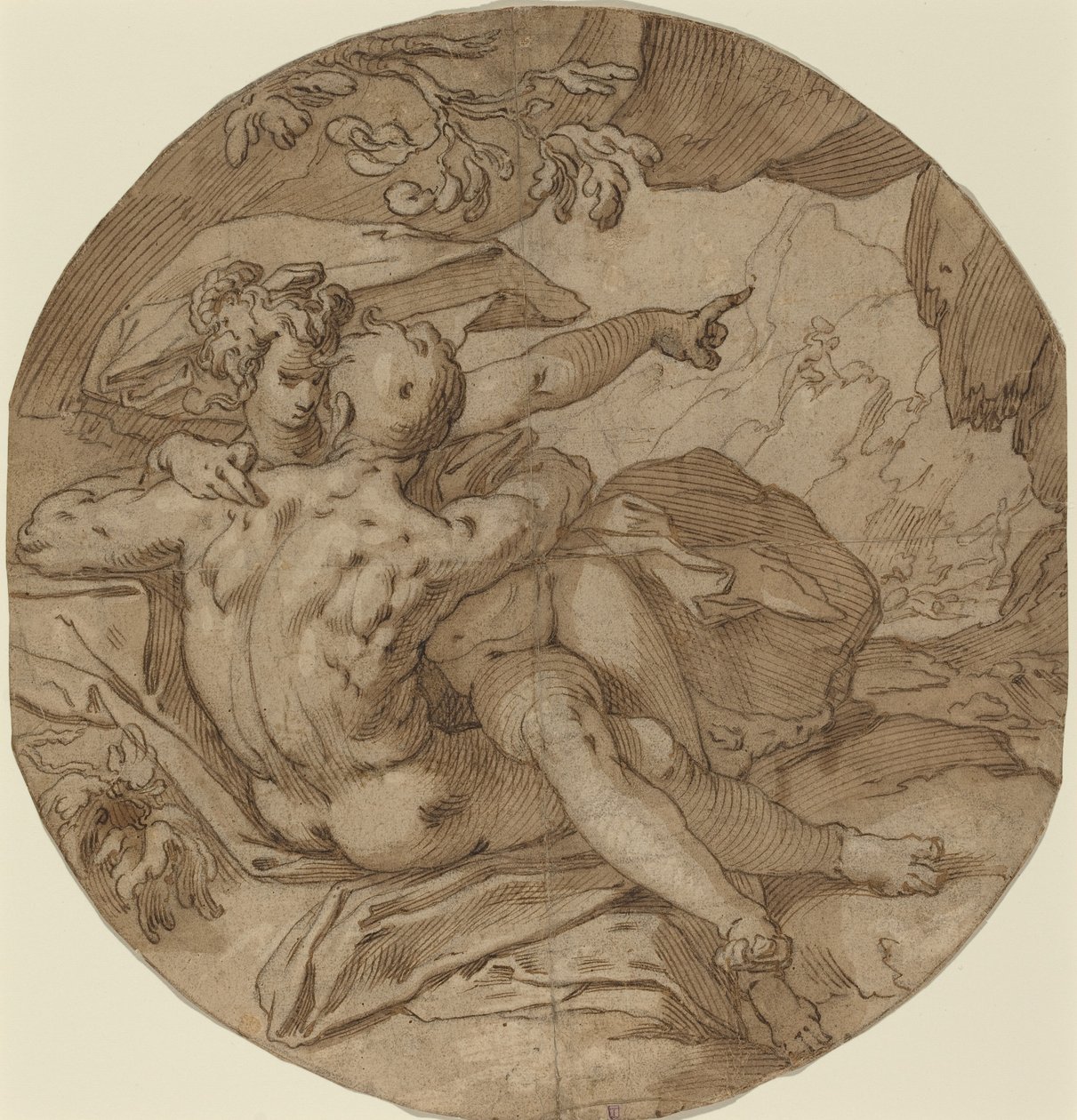 Acis ve Galatea by Abraham Bloemaert