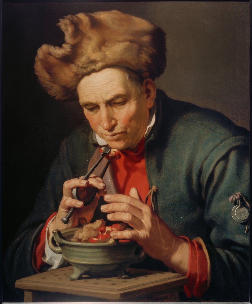 Kış Alegorisi by Abraham Bloemaert