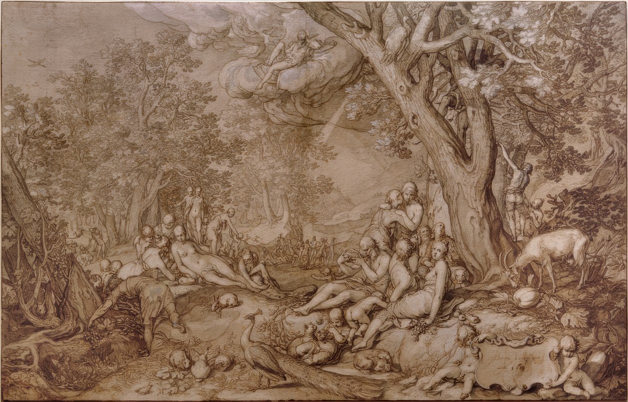 Altın Çağ by Abraham Bloemaert