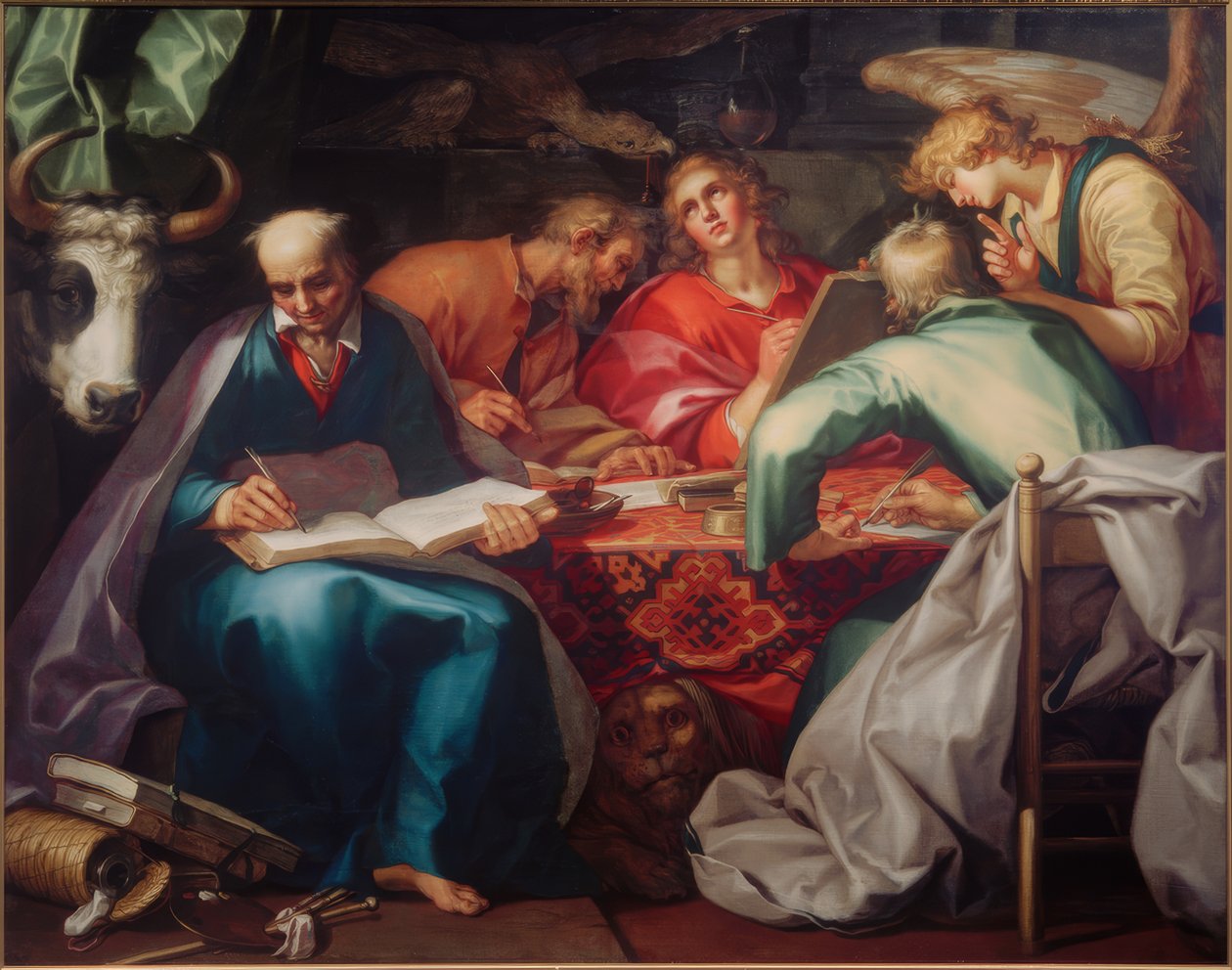 dört evangelist by Abraham Bloemaert