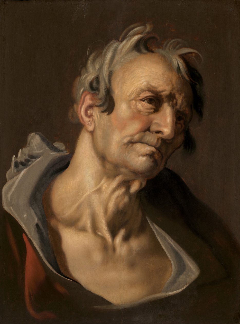 Yaşlı Bir Adamın Başı, 16. yüzyılın sonu ile 17. yüzyılın başı. by Abraham Bloemaert