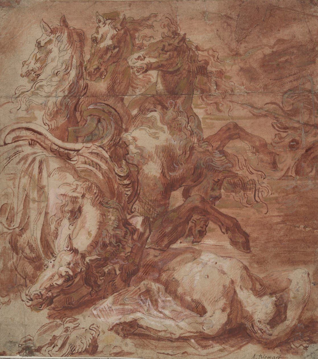 Hippolitus by Abraham Bloemaert