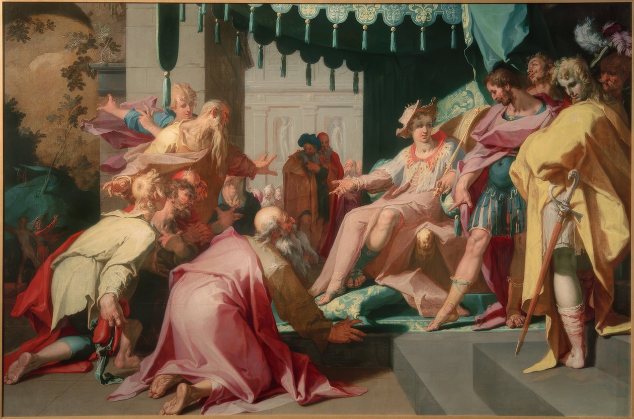 Yusuf ve kardeşleri by Abraham Bloemaert