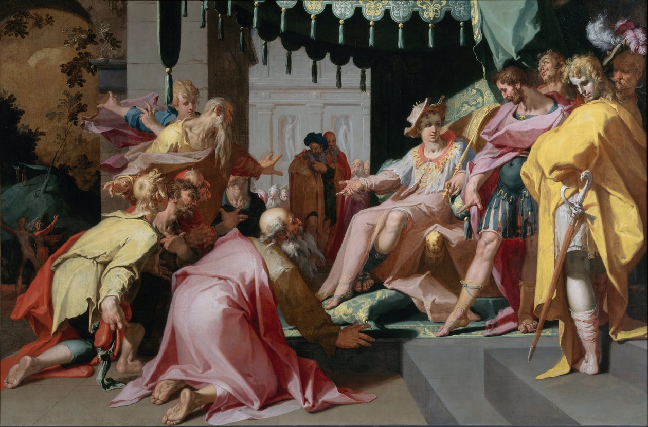 Yusuf ve kardeşleri by Abraham Bloemaert