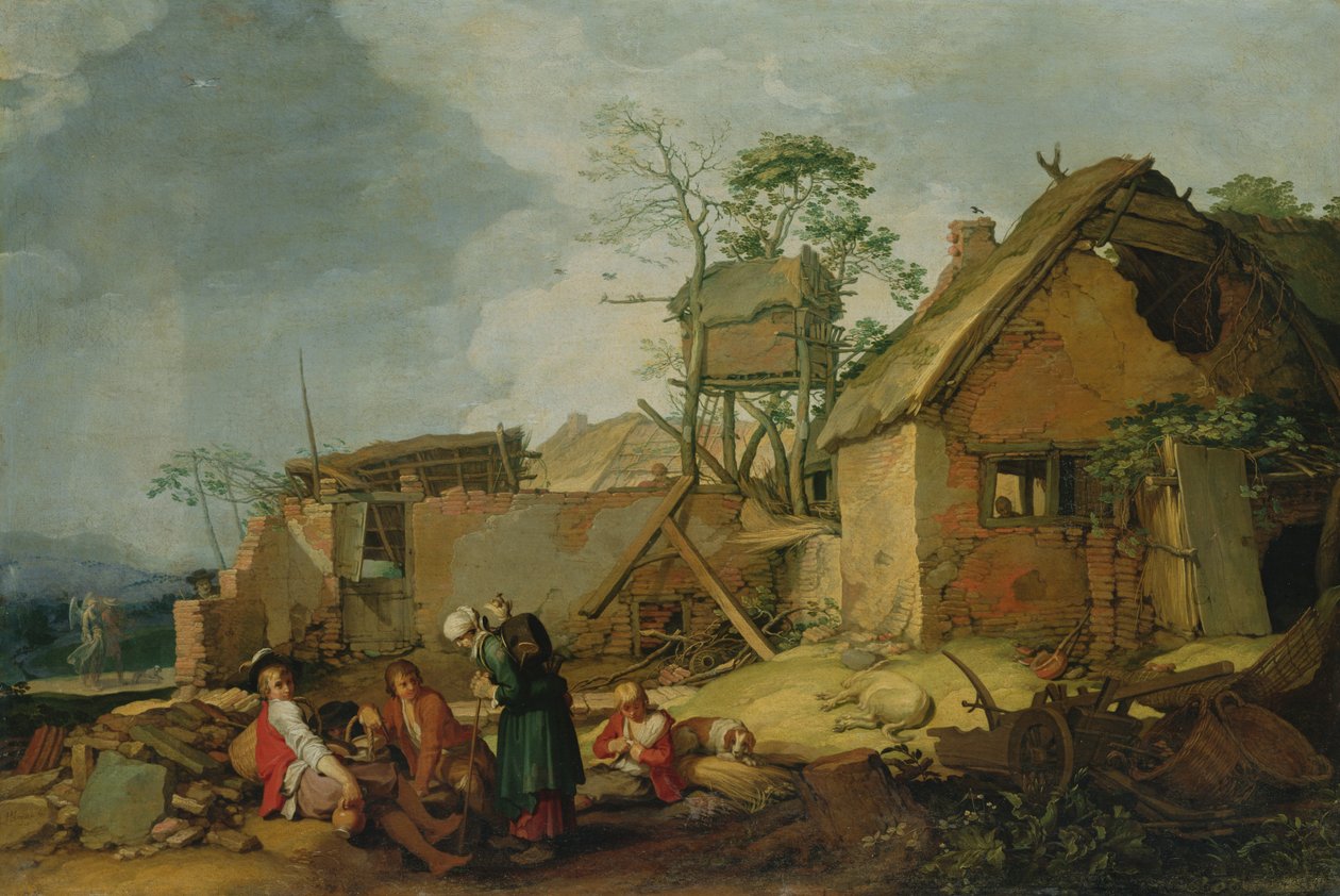 Çiftlik Manzarası, 1629 by Abraham Bloemaert