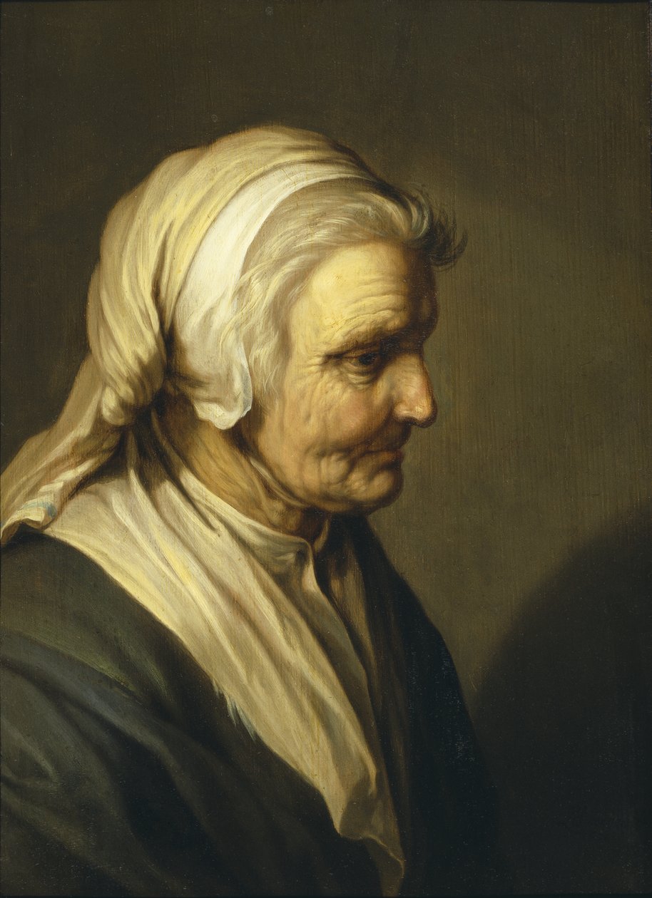 Yaşlı Kadın, 1635 by Abraham Bloemaert
