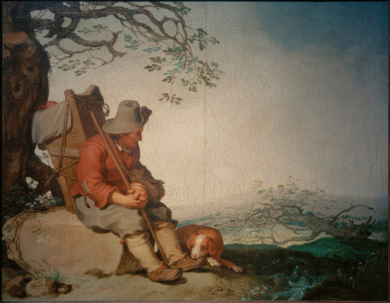 Dinlenme dükkâncı by Abraham Bloemaert