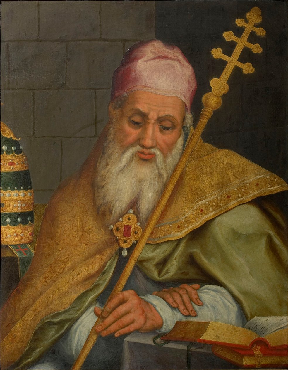 Aziz Gregory Büyük. by Abraham Bloemaert