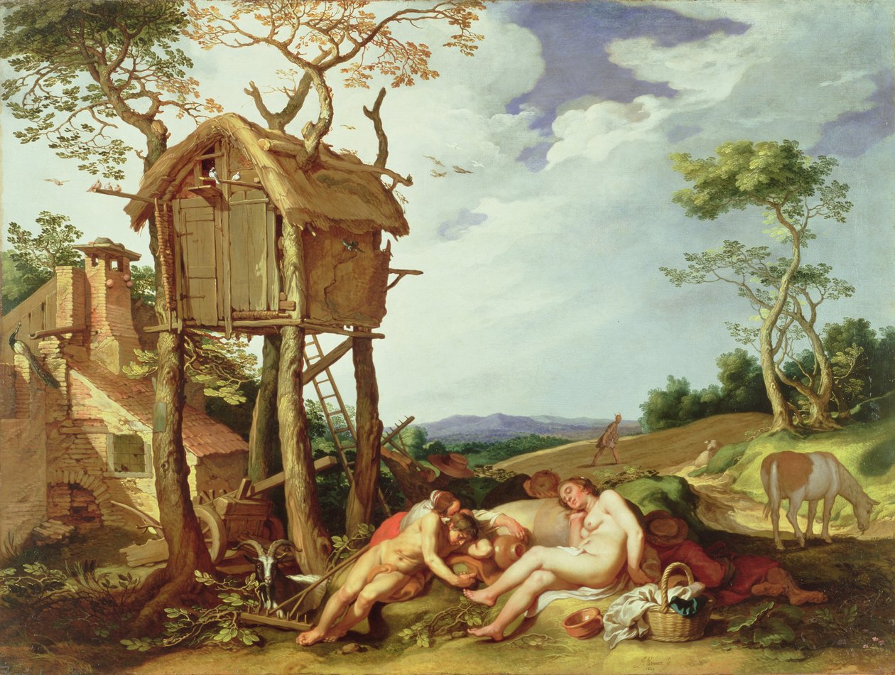 Buğday ve Dara benzetmesi by Abraham Bloemaert