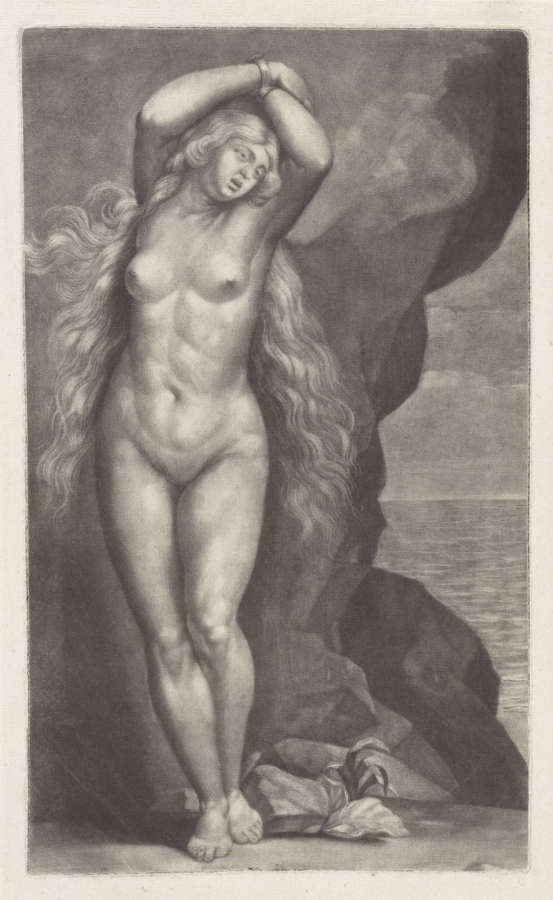 Andromeda kayaya zincirlenmiş by Abraham Bloteling
