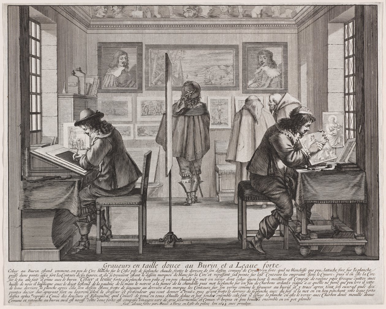gravürcüler by Abraham Bosse