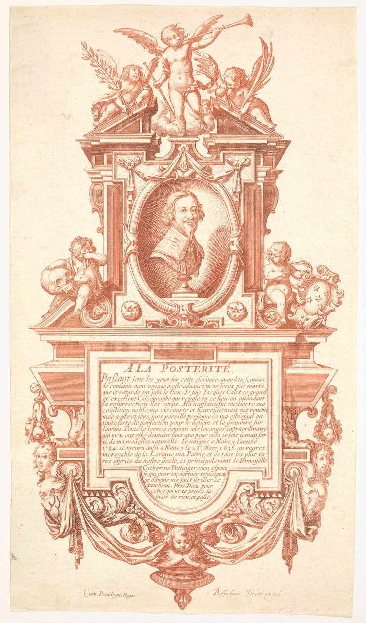 Epitaph ve Jacques Callot