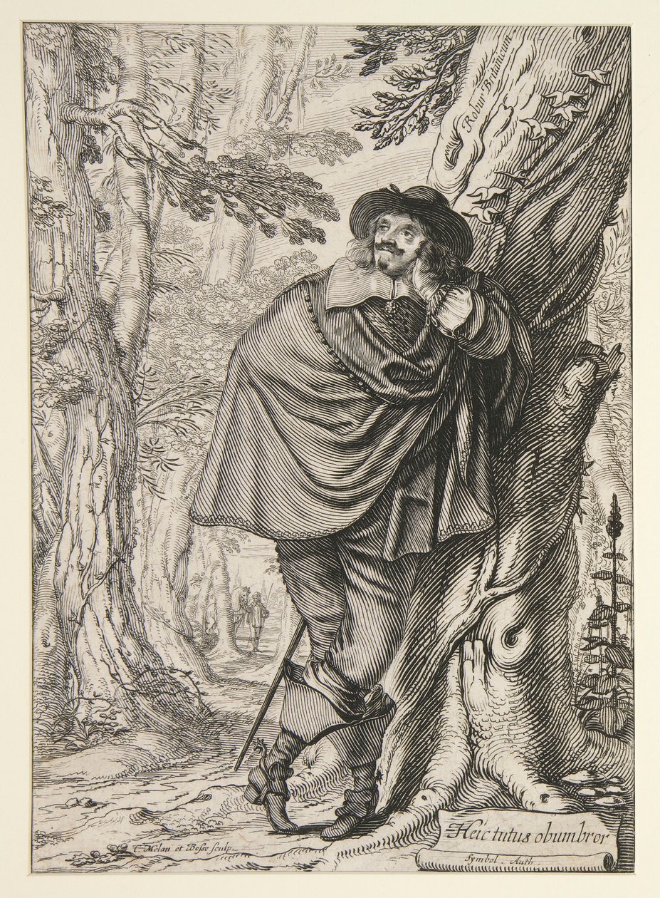 James Howell, Dendrologie ou le Forest de Dordonne'un ön yüzü by Abraham Bosse