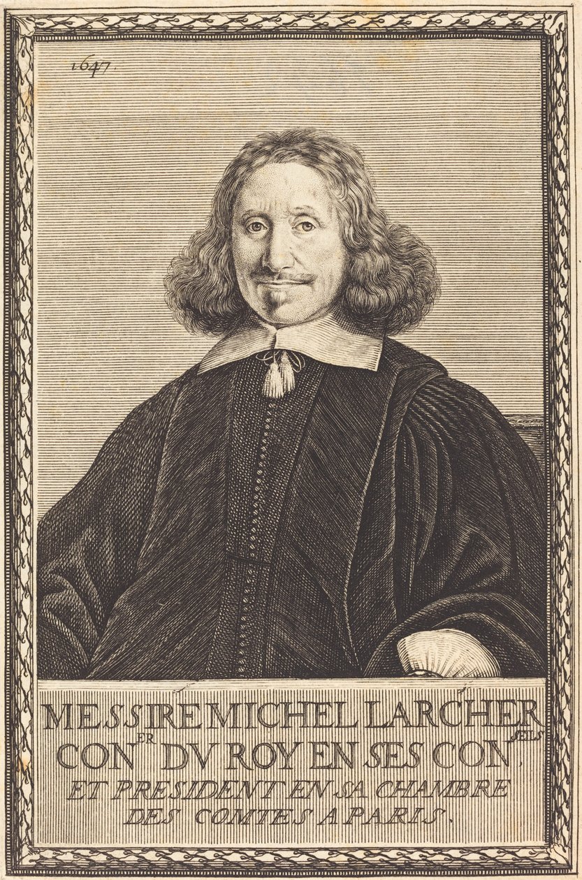 Michael Larcher by Abraham Bosse