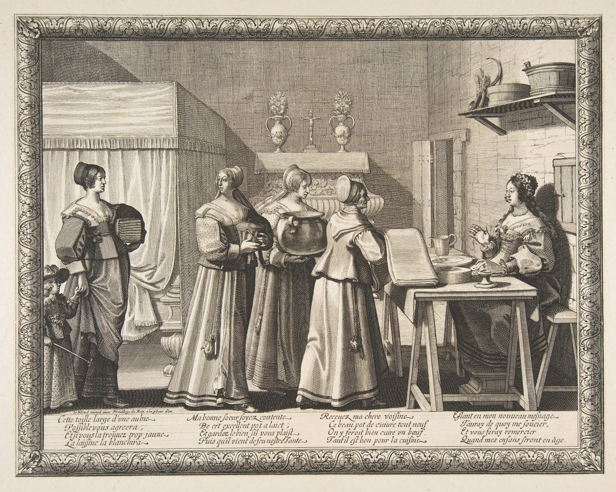 Geline Verilen Hediyeler Geline Verilen Hediyeler, ca. 1633. by Abraham Bosse
