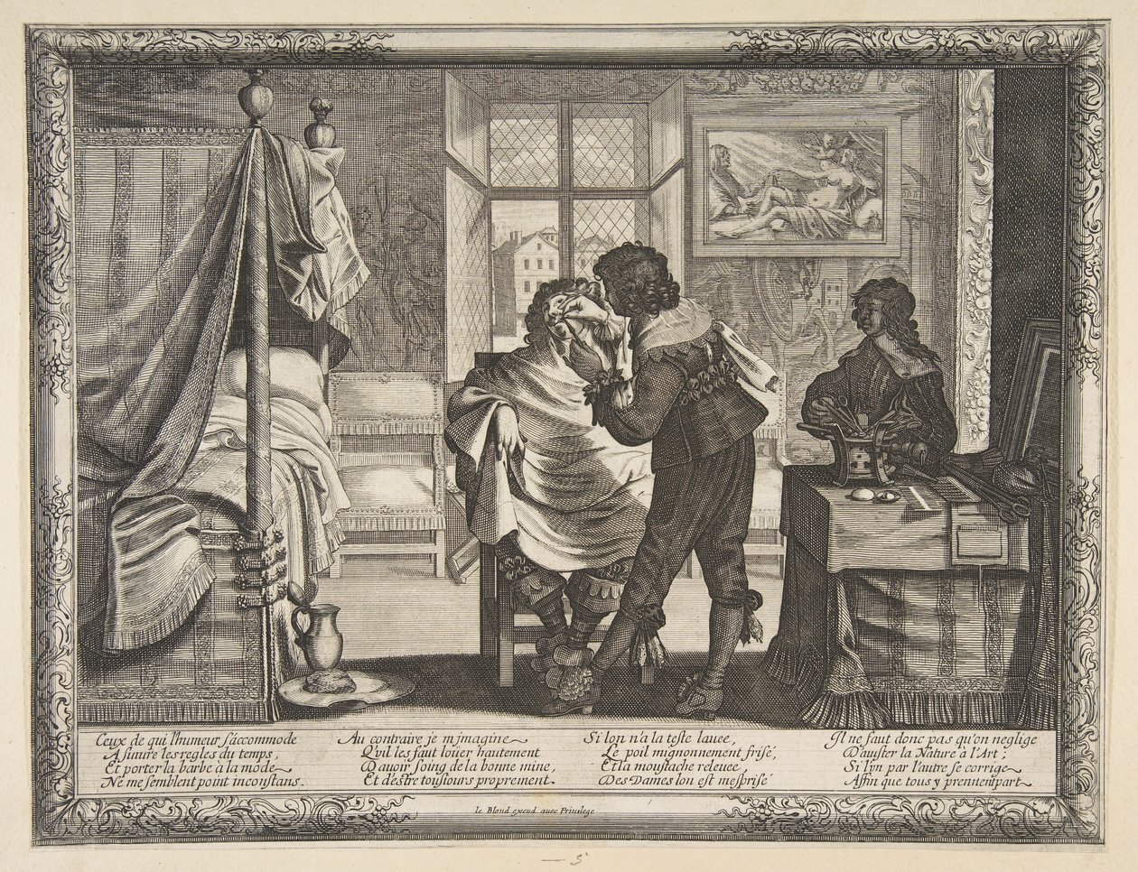 Berber Berber, ca. 1632-33. by Abraham Bosse